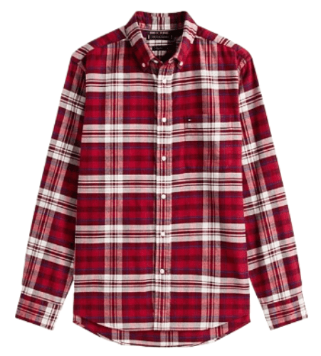 Tommy Hilfiger Regular Fit Tartan Check Flannel Shirt