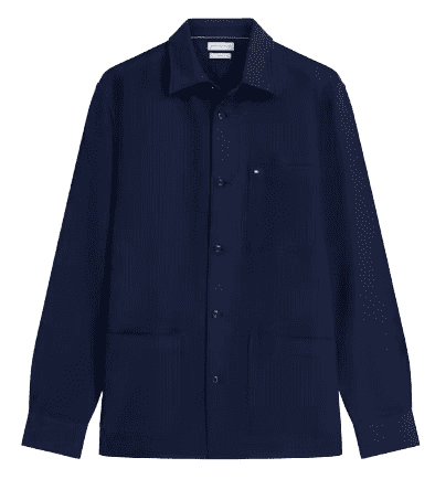 Tommy Hilfiger Structured Lyocell Overshirt