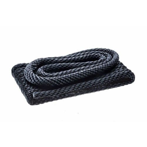 Attwood 3/8 x 15 Solid Braid Mfp Black