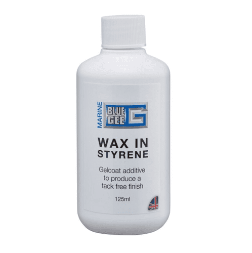 Blue Gee Wax in Styrene Gelcoat Additive