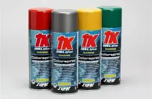 TK Line Colorspray Spray Paint for Marine Engines - 400ml