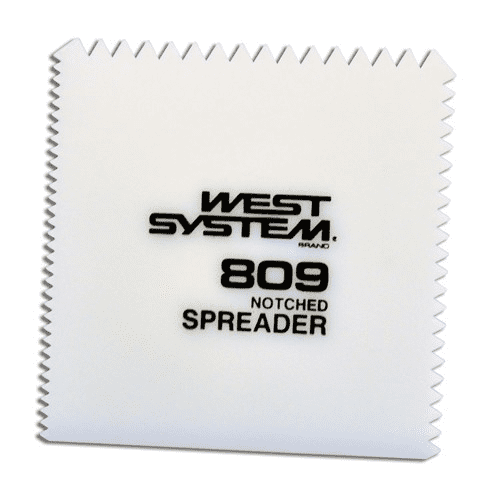 West System 809-2 Pack of 2 Notched Spreaders