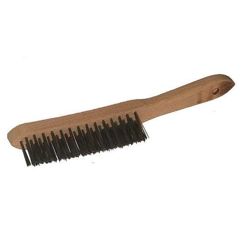Wooden Handled Wire brush