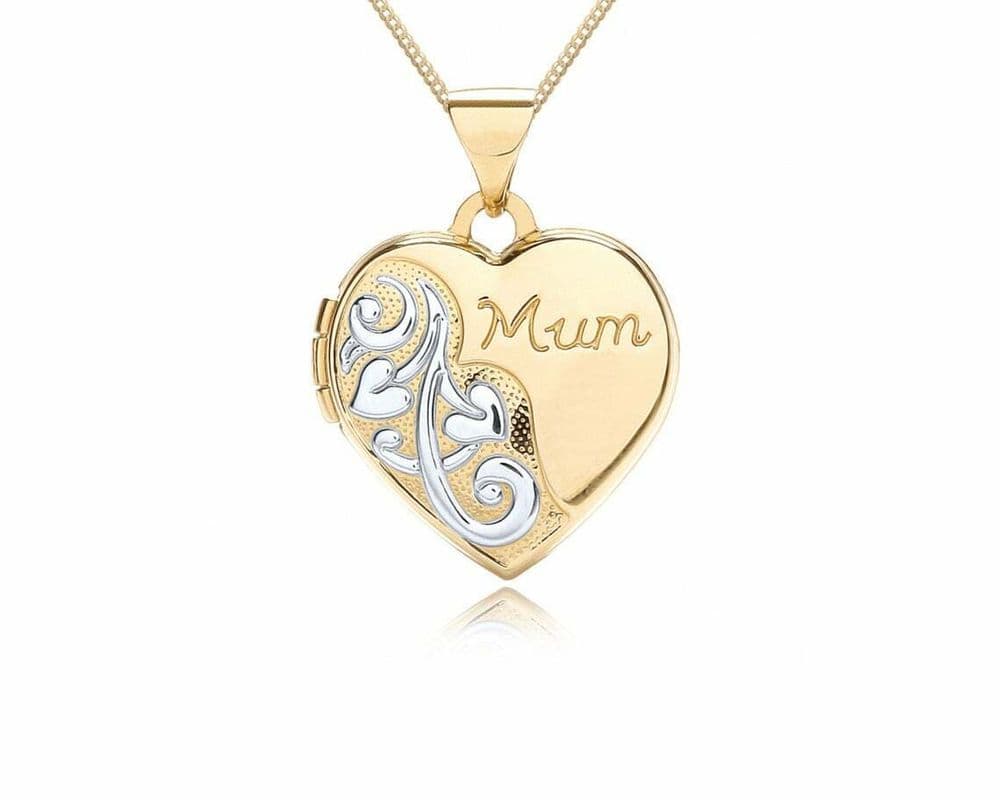 Mum heart locket Clearance
