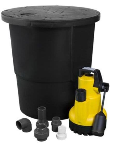 JTFS Basement 60L Black Sump Kit