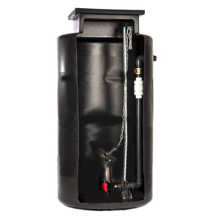 JTSingle Macerator 1700L Guide Rail Sewage Pumping Station 2 inch