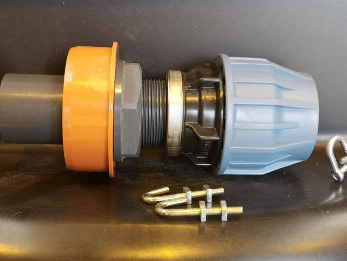63mm MDPE Pipe Connection Kit
