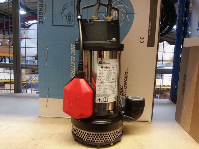 Semisom 190 Grey Water up to 10m lift 5mm Soilds