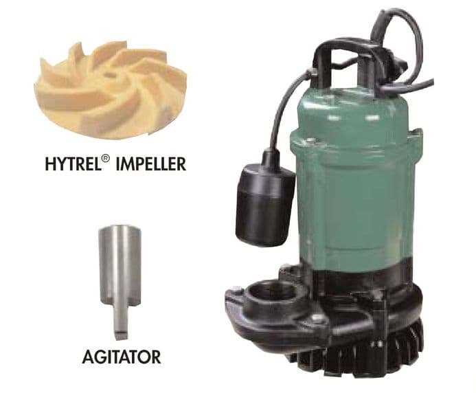 Trenchman Heavy duty submersible dewatering pumps with agitator