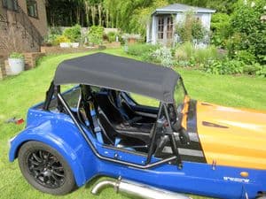 Half Hood for Westfield with a Roll Cage