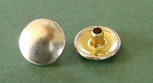Nickel Plated Brass Button