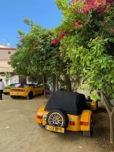 Shower Cap for Westfield SEIW with MSA roll bar