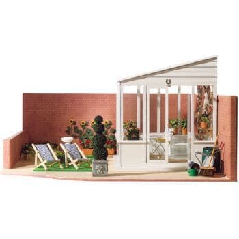 Dolls House Greenhouse Conservatory Painted Dolls House Emporium