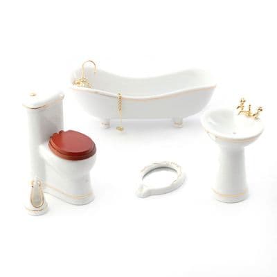 Elegant savoy bathroom set, Ref: DHE  4447