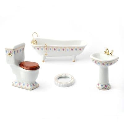 Luxury Victorian Bathroom, 4 pcs, Ref: DHE 4442