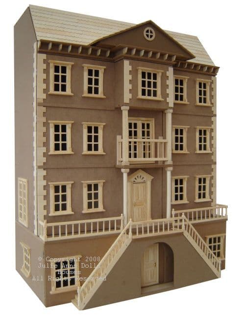 Mayfair dolls house & Basement unpainted, OUT OF STOCK AS APRIL 2025