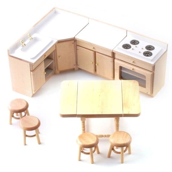 Pine kitchen set, DF820