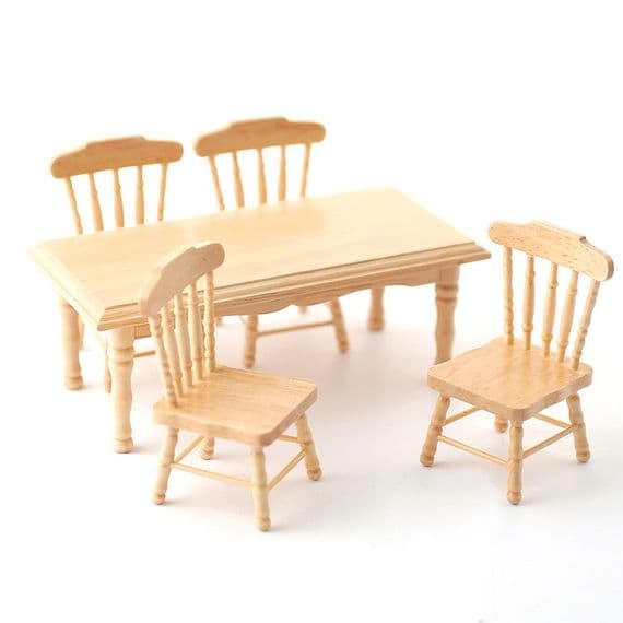 Pine Kitchen table and Chairs, DF131P