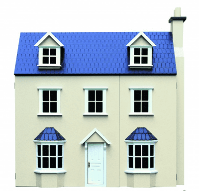 Pippin Cottage Dolls House  in cream