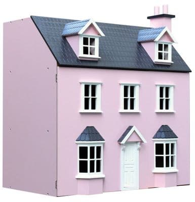 Pippin Cottage Dolls House in pink
