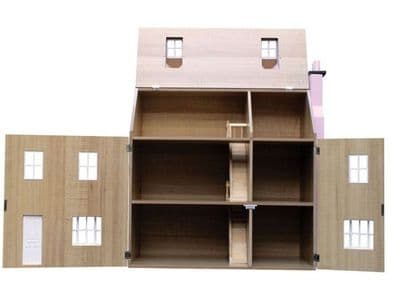 Pippin Cottage Dolls House, unpainted, OUT OF STOCK UNTIL EARLY 2026