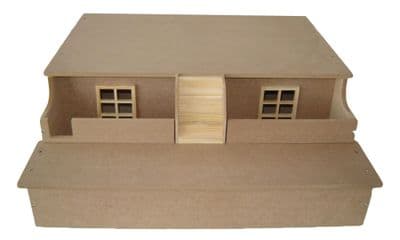 Road fronted Basement, to fit up to 24" wide UNPAINTED