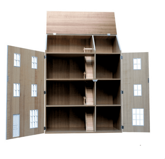 Weymouth Townhouse Dolls House unpainted, OUT OF STOCK AS MAY 2026