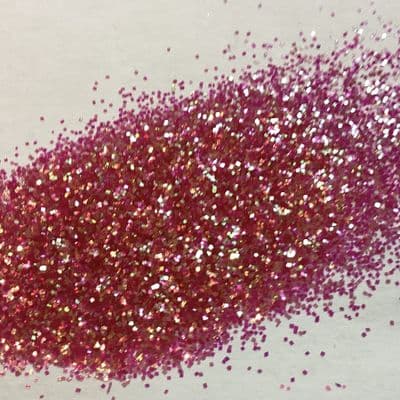 100g iridescent pink .015” flakes glitter