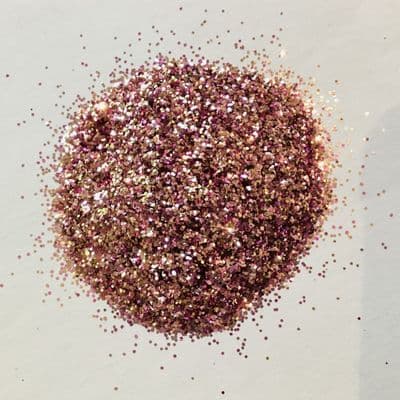 100g light pink .015” flakes glitter