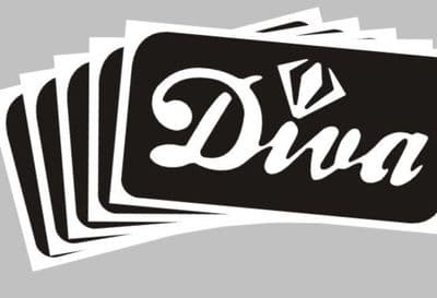 5 x Diva stencils