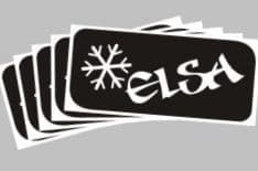 5 x Elsa Frozen stencils