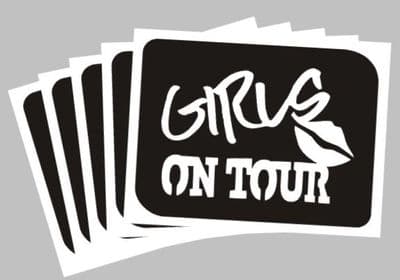 5 x Girls on Tour stencils