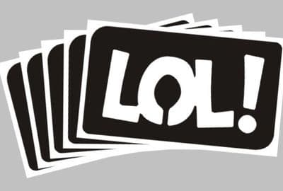 5 x LOL! stencils