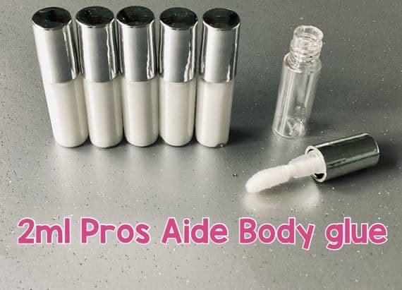 50 x 2ml  Pros Aide Body Glue/Glitter tattoo adhesive