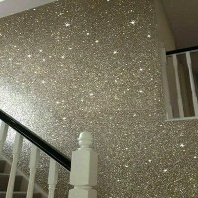 FINE CHAMPAGNE GOLD  GLITTER ADDITIVE FOR WALLS - ADD TO PAINT - 100g