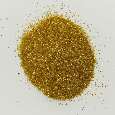 Gold fine cosmetic grade glitter