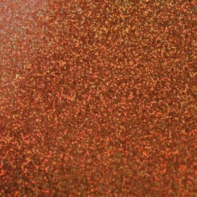 Orange fine  cosmetic grade glitter