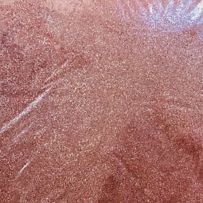 Salmon pink fine  cosmetic grade glitter