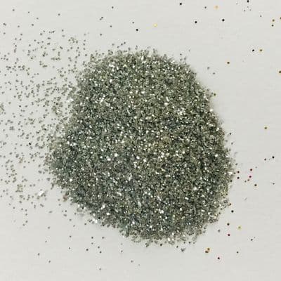 Silver fine cosmetic grade glitter