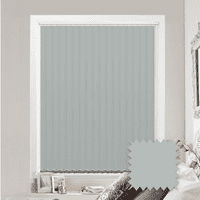 Blackout Light Grey Replacement Vertical Blind Slats Como Space Just Blinds