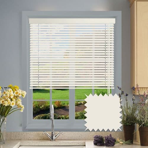 Cream Aluminium venetian blind