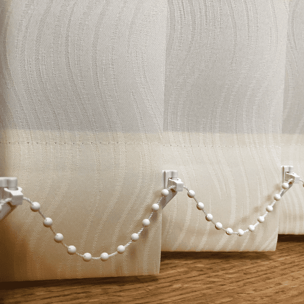 Senna Cream replacement louvres /slats for vertical blinds 3.5