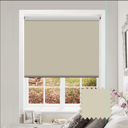 Cream Roller Blind - Bahamas Creamy Cream