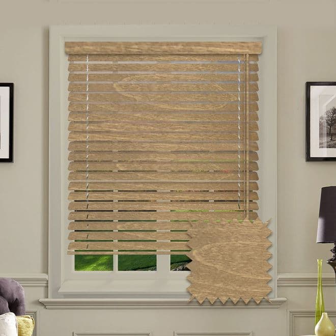 Forestwood 50mm Real Wood blinds Made to Measure Just Blinds