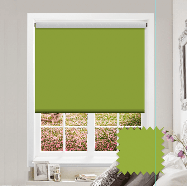 Green Roller Blind - Bahamas Lime Just Blinds
