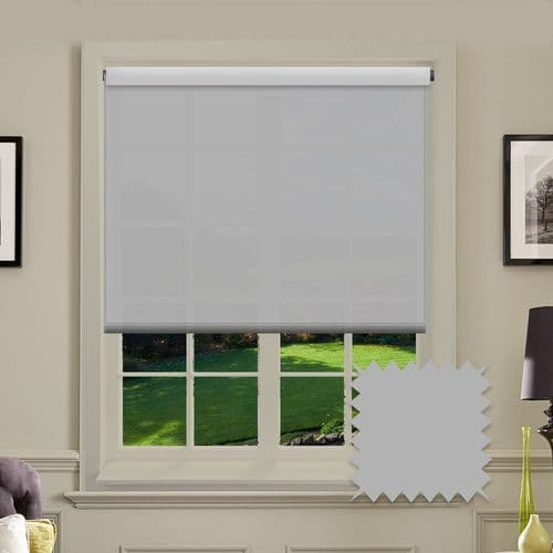 Light Grey Roller Blind - Splash Mirage