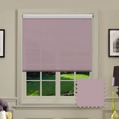 Light Pink Roller Blind - Splash Bossa