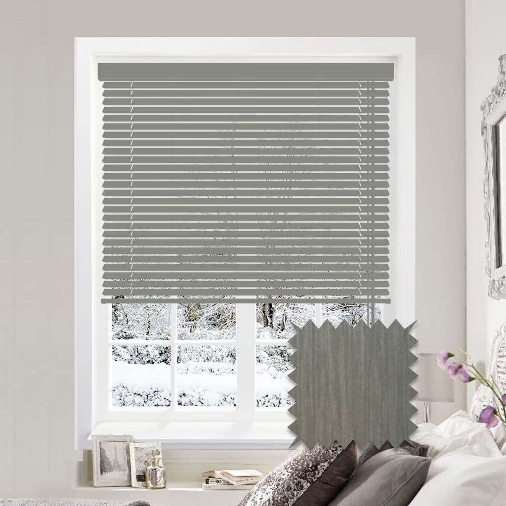 Brushed Silver blind Just Blinds