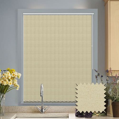Made to Measure Monroe Opal Vertical Blind