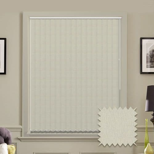 Made to Measure Patterned Vertical Blind in Albery Cashmere